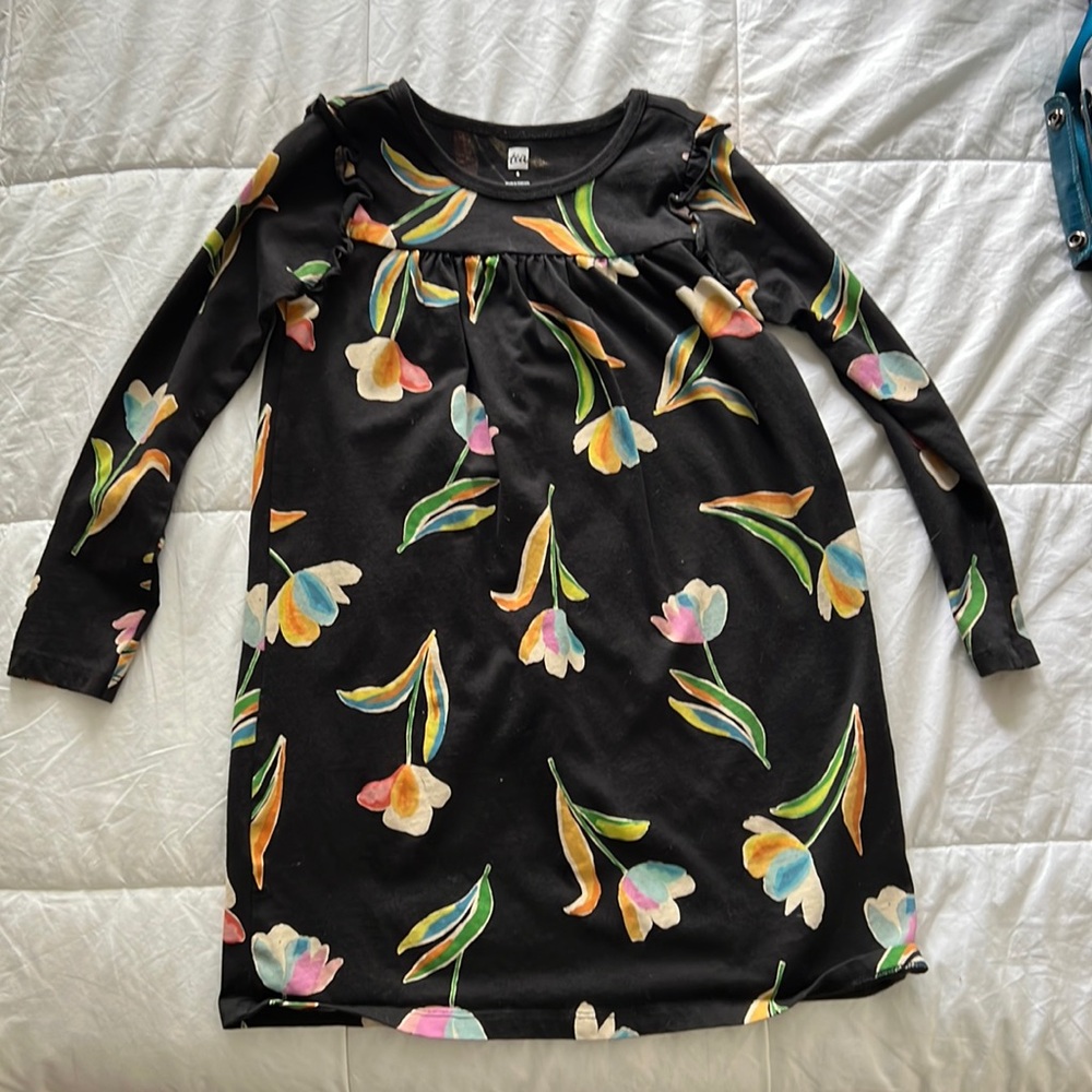 Girls Tea long sleeved dress
